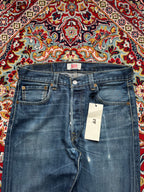 Levi's 501 Original Straight FIT Medium WashED Jeans - 32