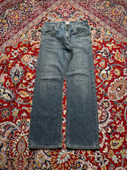 Vintage Tommy Hilfiger Medium WashED Wide FIT JEANS - 32