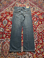 Vintage Tommy Hilfiger Medium WashED Wide FIT JEANS - 32