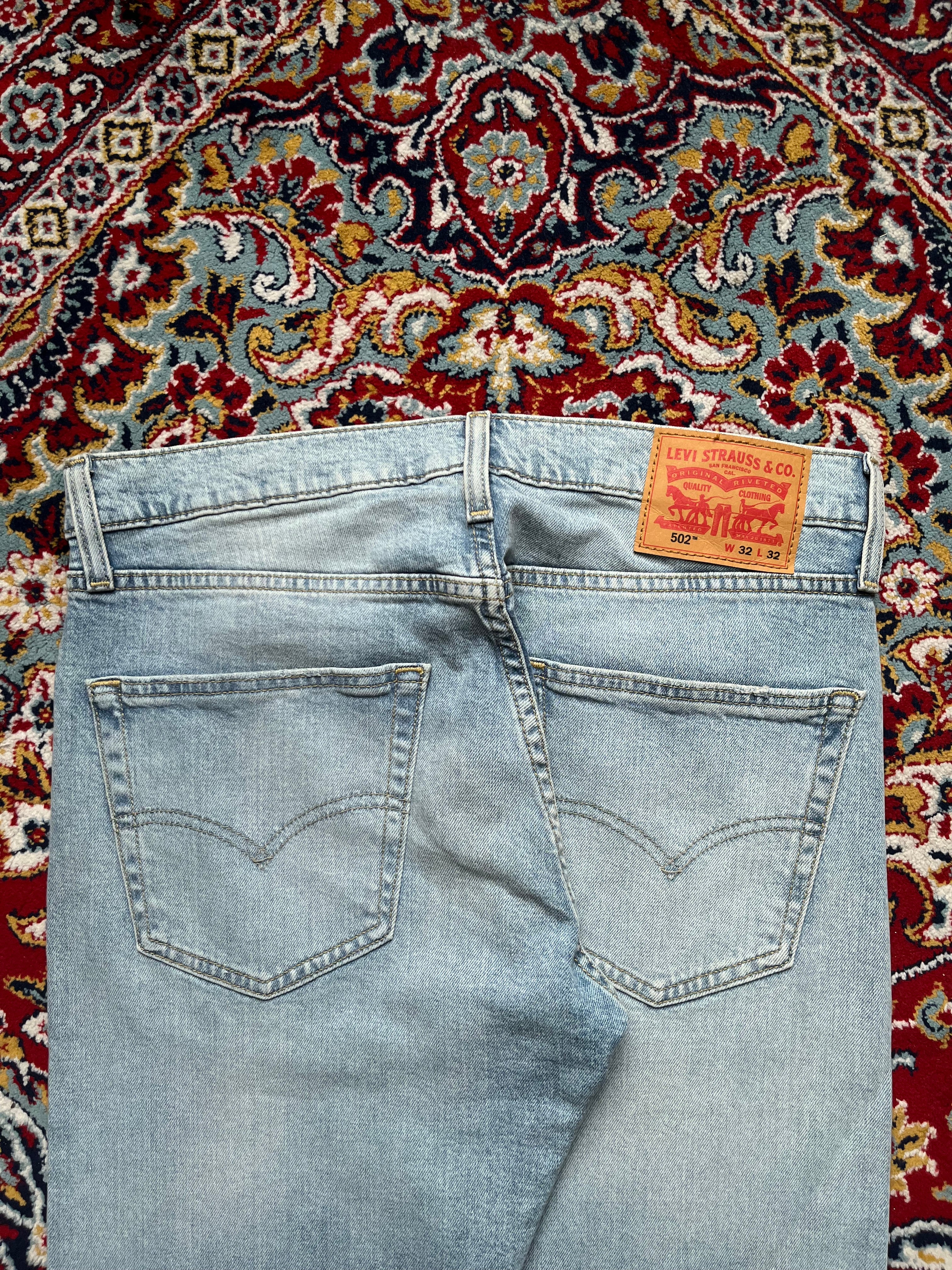 Levi's 502 Regular FIT Light WashED JEANS - 32