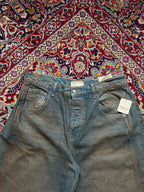 We The Free Mid Rise Horseshoe Barrel Baggy JEANS - 32