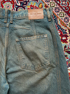 We The Free Mid Rise Horseshoe Barrel Baggy JEANS - 32