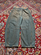 We The Free Mid Rise Horseshoe Barrel Baggy JEANS - 32