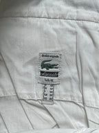 Lacoste White Cotton Linen Blend Straight FIT Chino PANTS - 34