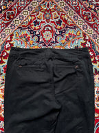 Vintage Esprit Black Multi Pocket Utility Wide FIT Cargo Pants - 28