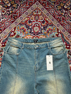 BoohooMAN Baggy Light WashED Jeans - 36