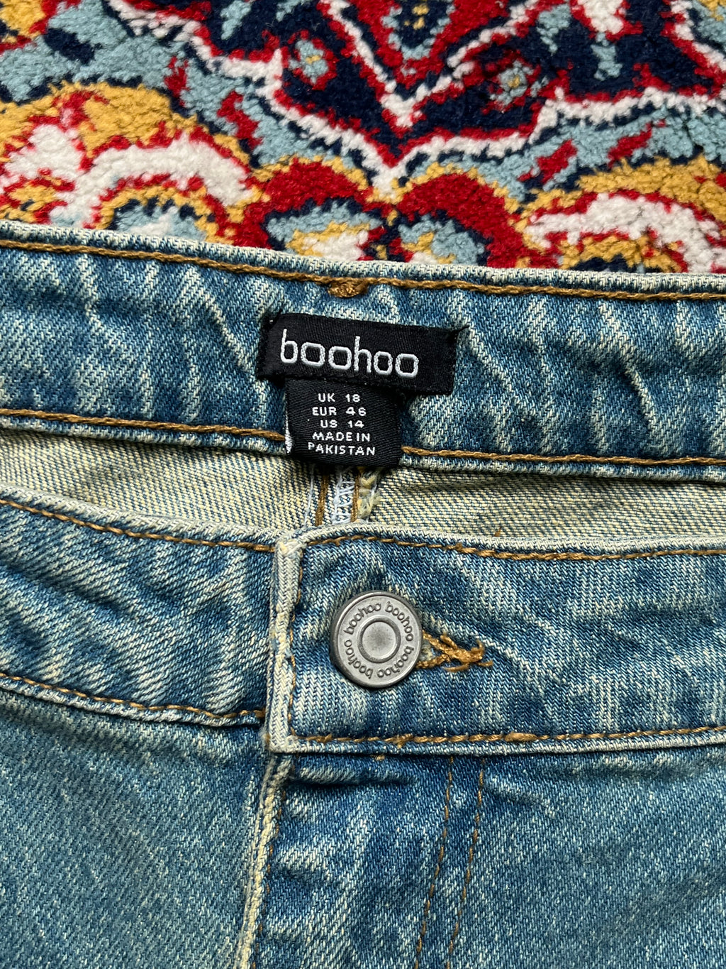 Boohoo MAN Baggy Light WashED Jeans - 36