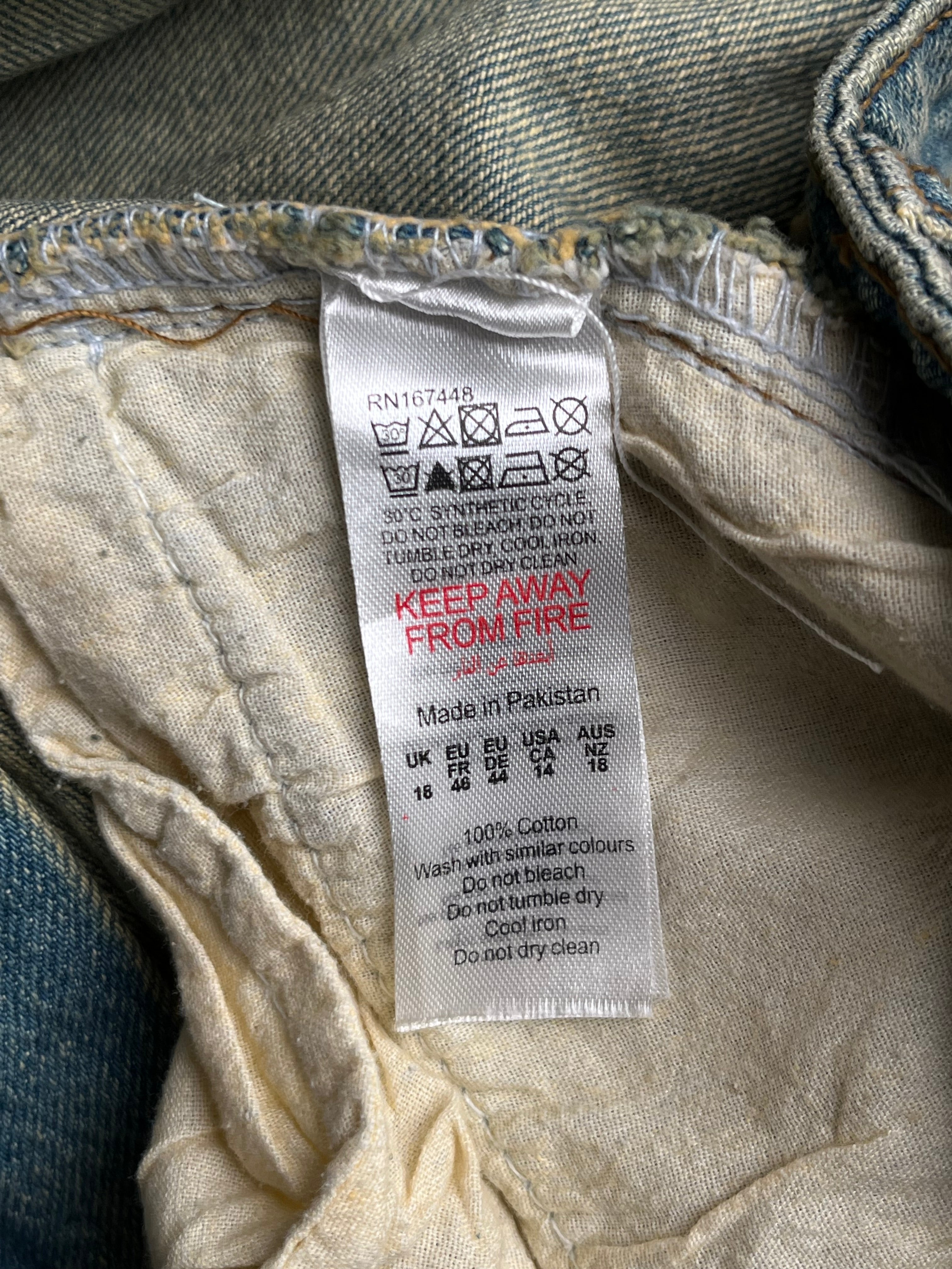 Boohoo MAN Baggy Light WashED Jeans - 36