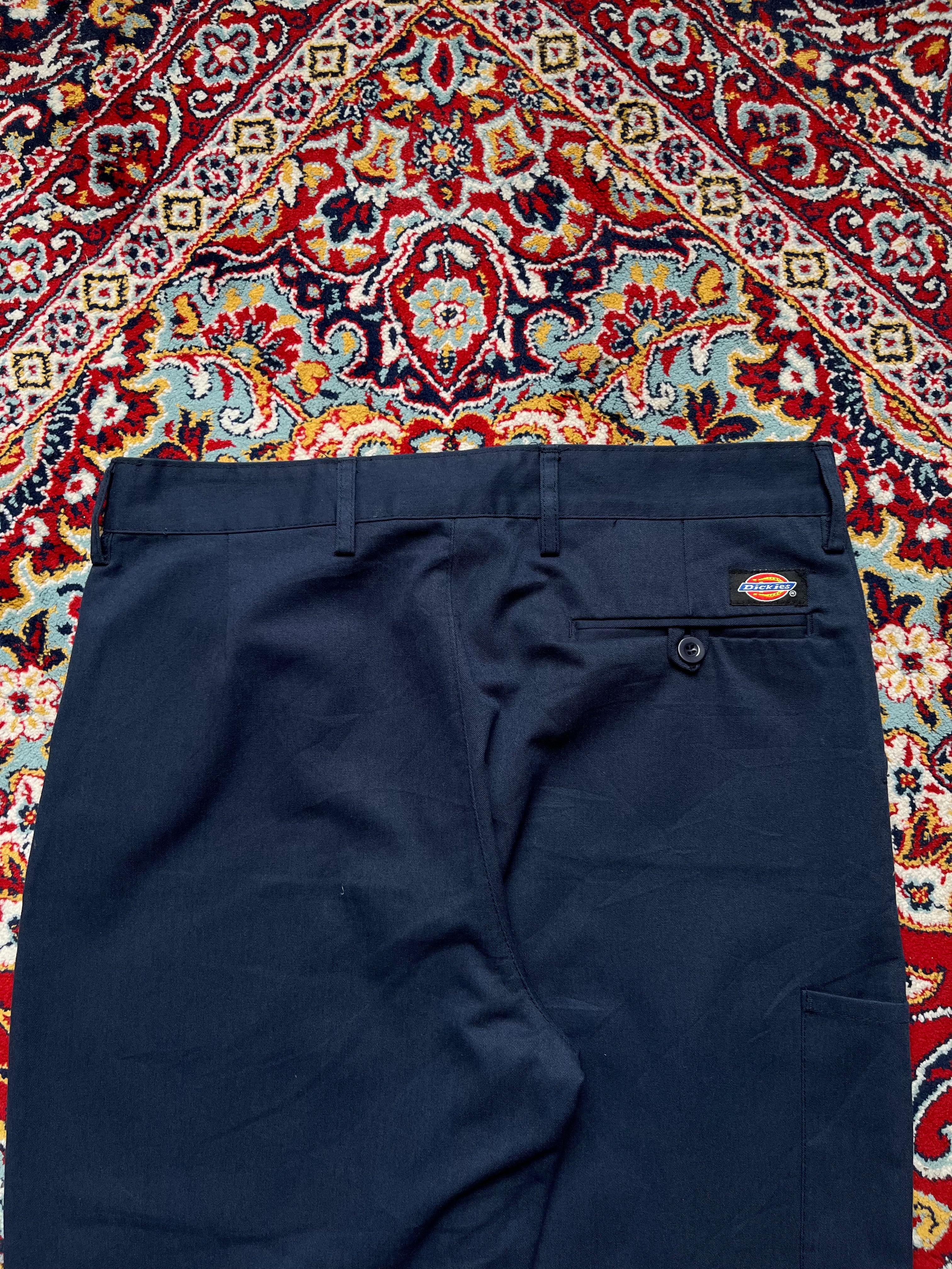 Dickies Redhawk Navy Blue Workwear PANTS - 32