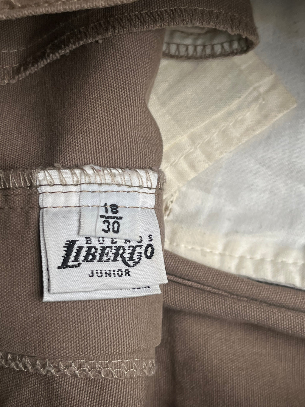 Vintage Liberto Buenos Brown Khaki Cargo PANTS - 28