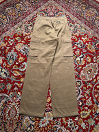 Vintage Liberto Buenos Brown Khaki Cargo PANTS - 28