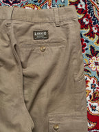 Vintage Liberto Buenos Brown Khaki Cargo PANTS - 28