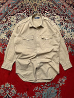 Vintage Polo Ralph Lauren Heavy Twill Button Up Overshirt Jacket - M