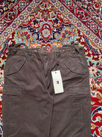 La Redoute Active Wear Women Brown Embroidered Waist Cargo PANTS - 32