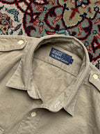 Vintage Polo Ralph Lauren Heavy Twill Button Up Overshirt Jacket - M