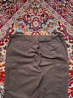 La Redoute Active Wear Women Brown Embroidered Waist Cargo PANTS - 32