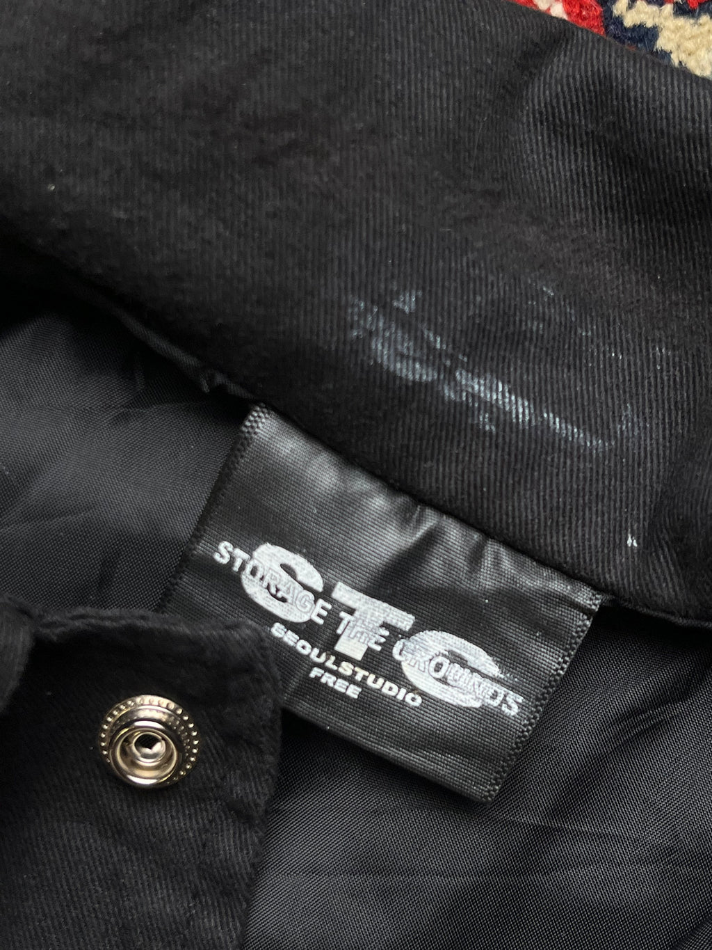 Storage The Grounds Seoul Studio NYC Sanitation DSNY Graphic Coach Jacket - XL