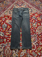 Rinse Request Distressed Straight Fit Jeans - 32