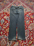 Rinse Request Distressed Straight Fit Jeans - 32
