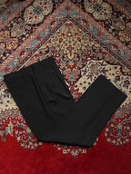 FriSunSat Classic Black Pleated Front Dress PANTS - 34