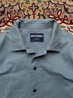 Now and tomorrow Korean Workwear Cotton Overshirt Jacket - L