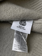 Giordano Light Heather Grey Extra Fine Merino Crewneck Knit Sweater - M