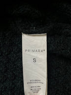 Primark Dark Green Cable Knit Crewneck Raglan Sweater - M
