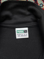 Puma Black T7 Big Back Spellout Track Jacket - L