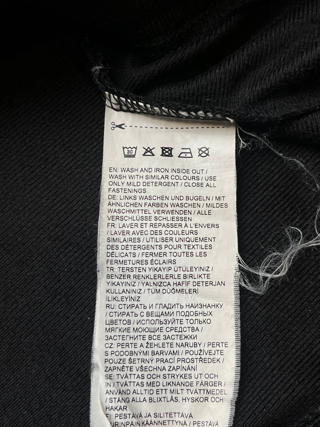 Puma Black T7 Big Back Spellout Track Jacket - L