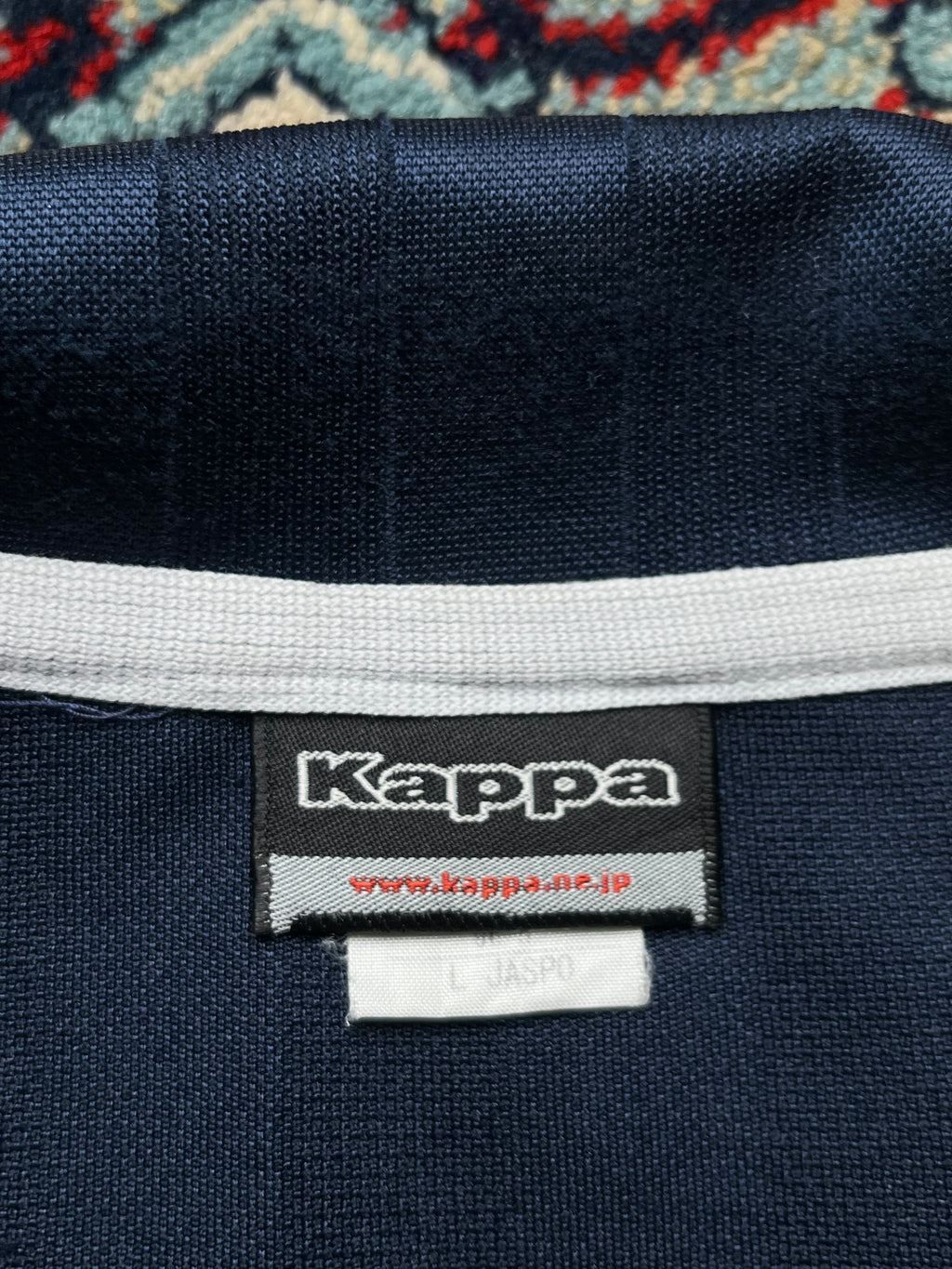 Kappa JASPO Colorblock Shadow Stripe Track Jacket - M
