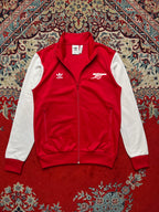 Adidas Originals Arsenal FC Red & White Track Jacket - M