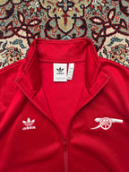 Adidas Originals Arsenal FC Red & White Track Jacket - M