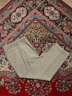 Ping Golf Green Gingham Check Pleated Front Cuffed Casual DRESS PANTS - 30