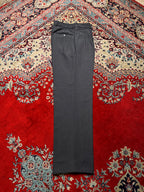 Ermenegildo Zegna Super 100’s Tropical Australian Wool Gray Pleated Luxury Italy Dress PANTS - 30