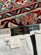Ermenegildo Zegna Super 100’s Tropical Australian Wool Gray Pleated Luxury Italy Dress PANTS - 30