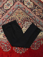 Black Pleated Front Casual DRESS PANTS - 30