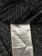 GAP Charcoal Marled Chunky Ribbed Knit Crewneck Sweater - L