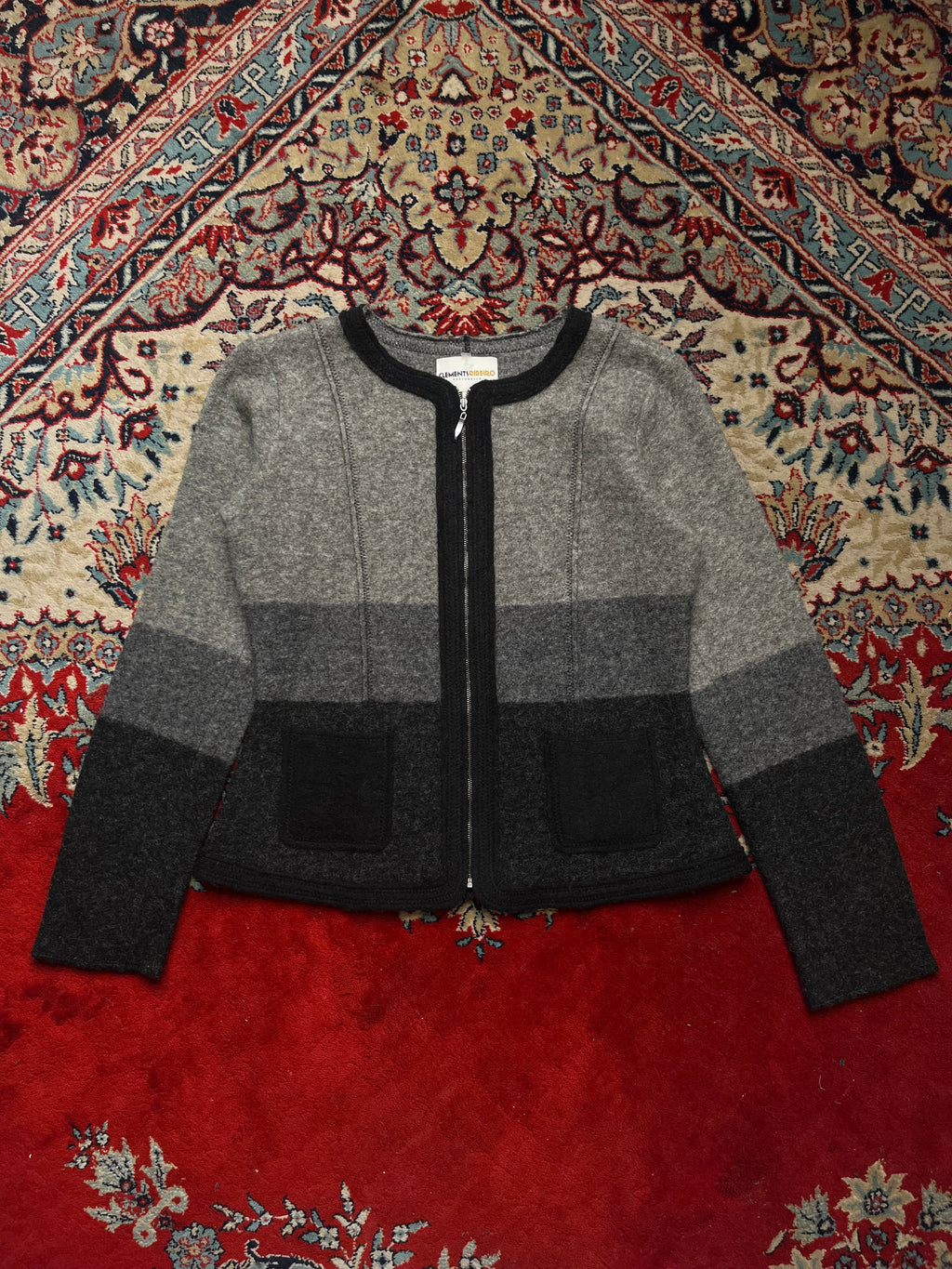 Clements Ribeiro Portobello Wool/Poly Blend Jacket - M