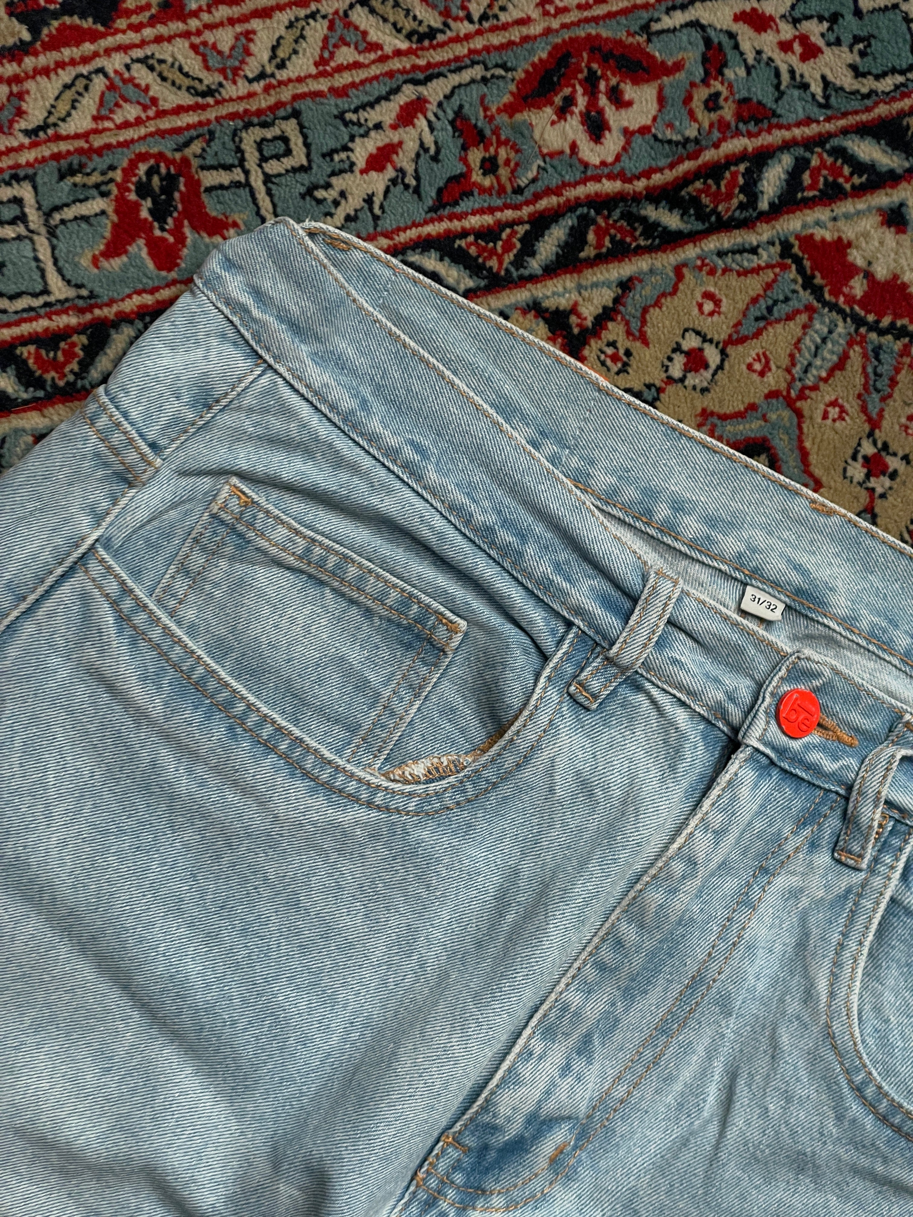 BEWIDER BAGGY Fit Light Wash JEANS - 34