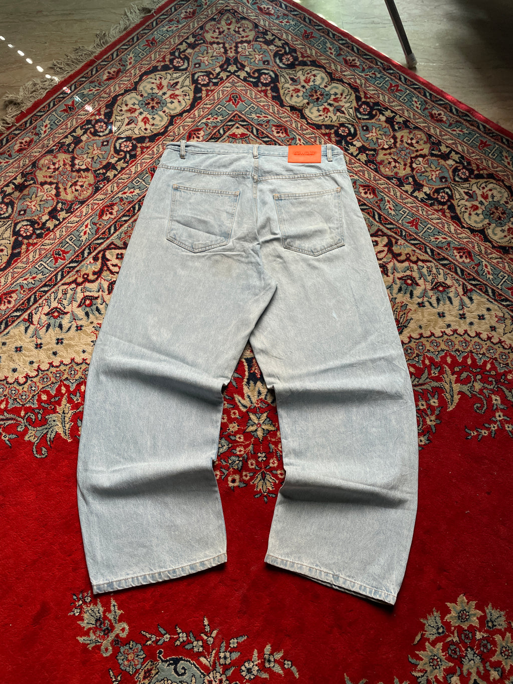 BEWIDER BAGGY Fit Light Wash JEANS - 34