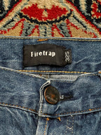 FIRETRAP Blue Medium Wash RELAXED Fit JEANS - 32