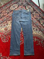 TOM THOMPSON Blue Stonewash Regular Fit Denim JEANS - 36