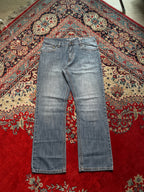 Hero by John Medoox Medium Wash Fade Straight FIT JEANS - 32