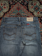 Hero by John Medoox Medium Wash Fade Straight FIT JEANS - 32