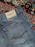 Hero by John Medoox Medium Wash Fade Straight FIT JEANS - 32