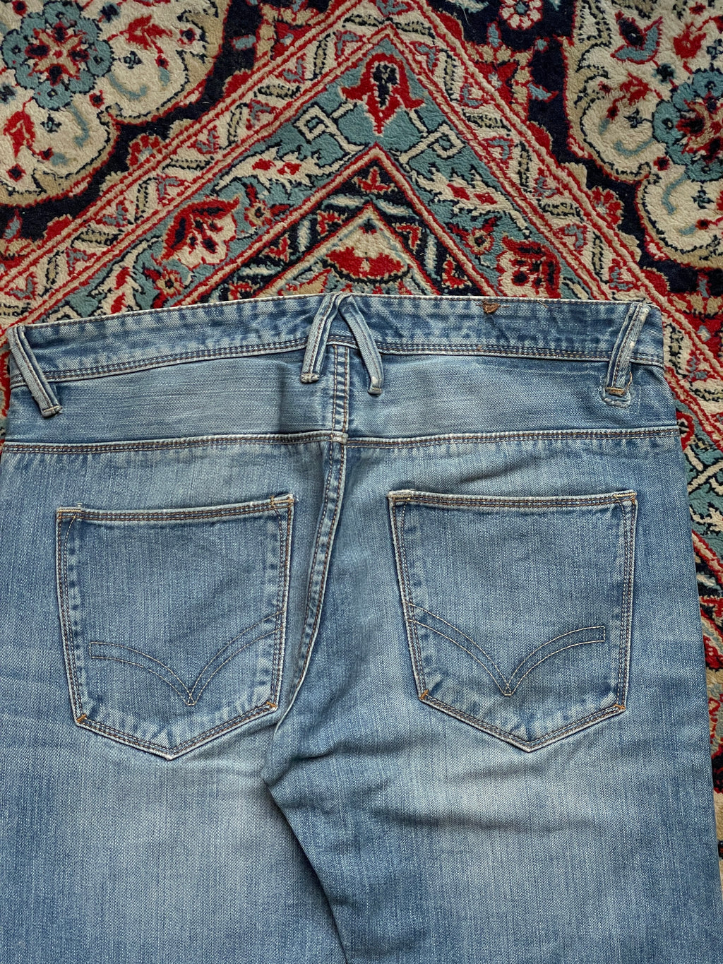 Diesel Original Denim Dry Goods Light Wash Straight FIT JEANS - 32