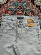 Aeropostale High Rise Baggy FIT Grey Denim JEANS - 26