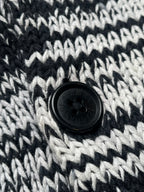 Armani Exchange Chunky Marled Knit Cardigan - M