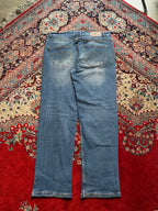 LEE COOPER ORIGINALS RELAXED FIT BLUE JEANS - 34
