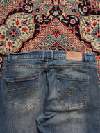 LEE COOPER ORIGINALS RELAXED FIT BLUE JEANS - 34